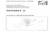 Catálogo de piezas de recambio SPRINT 2 Catalogue des ... · Protective cover - 71. ZSK-Bestellschein ZSK Stickmaschinen GmbH Ersatzteilabteilung Magdeburger Straße 38-40 D-47800