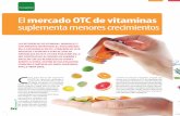 El mercado OTC de vitaminas suplementa menores crecimientos · los valores contables divididos en miles o millones de unidades (volumen) y miles o millones de euros (valor). Expresados