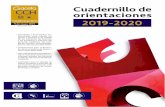 Cuadernillo de orientaciones 2019-2020 · y líneas de acción señalados en el Plan de Trabajo del Colegio de Ciencias y Humanidades (CCH) 2018-2022 Normatividad para la presentación