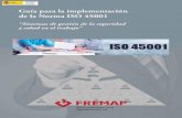 Guía para la implementación - prevencion.fremap.es prcticas/LIB.024 - Guía... · 06 ISO 45001 Guía para la implementación de la norma Mejora continua de las condiciones de trabajo.