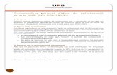 Convocatòria general d'ajuts de col·laboració amb la UAB ...0.pdf · 2 Convocatòria general d'ajuts de col· laboració amb la UAB. Curs 2010- 2011 Annex I: Calendari de la convocatòria