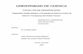 FACULTAD DE ODONTOLOGIA - dspace.ucuenca.edu.ecdspace.ucuenca.edu.ec/bitstream/123456789/20675/1/ODON025.pdf · de enfermedades estomatológicas CIE 10, con instrumental odontológico