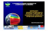 GEOTRAINET: Iniciativa europea para la formación y ... · II CONGRESO DE ENERGÍA GEOTÉRMICA EN LA EDIFICACIÓN Y LA INDUSTRIA GEOTRAINET: Iniciativa europea para la formación