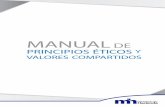 MANUAL DE - hacienda.go.cr de los principios... · Mensaje de la Comisión Especial de Ética .....15. 3 INTRODUCCIÓN El Manual de Principios Éticos y Valores Compartidos, que presentamos