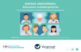 DISFAGIA OROFARÍNGEA: Soluciones multidisciplinares · DISFAGIA OROFARÍNGEA: Soluciones multidisciplinares Con 36 recetas elaboradas en el Hospital Universitario Príncipe de Asturias