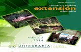 Fundación Universitaria Agraria de Colombia – UNIAGRARIA · productos como mango, mora y tilapia. Con el fin de realizar una actualización nacional en temas innovadores en el