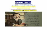 SPANISH II - cisd.org II Oct 23-27.pdf · A. Mi clase favorita/Pg. 27 → Abre tu libro en la página 27. Enumera tu papel del 1 al 10. Completa las frases con la forma correcta del
