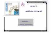 TEMA 5 AnAnáálisis Vectorial Análisis Vectorialproyectomentor-upm.wdfiles.com/.../apuntes-1/T5_A1_Campos_vectoriales.pdf · CALCULO II Carlos Paredes Apartado 1 Campos Vectoriales