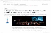 Llega la 11º edición del Festival de Cine y Música de San ... · Llega la 11º edición del Festival de Cine y Música de San Isidro | El Cronista ...