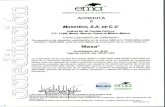 entidod mexicana d© acreditación a.c. - masstech.com.mxmasstech.com.mx/wp-content/uploads/2018/10/acreditacion-m-80-min.pdf · NOM-010-SCFI-1994 5.6.1, 5.6.2 y 5.10 Masa convencional