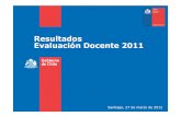 Resultados Evaluación Docente 2011 - Educación 2020educacion2020.cl/sites/default/files/evaluacion_docente_2012.pdf · 5 Promedios en Dimensiones del Portafolio 2011 Comparación