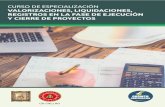 Valorizaciones, Liquidaciones, Registros de Inversiones y ... · Colegio de Economistas del Perú Colegio de Ingenieros del Péru CD Callao MODALIDADES DURACIÓN N° HORAS CERTIFICACIÓN.