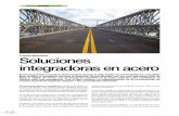 Puentes Modulares Soluciones integradoras en acero · puentes, así como con la única empresa peruana fabricante y pro-veedora del mercado para que nos hable sobre el diseño que