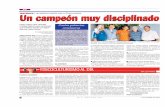 Un campeón muy disciplinado - elsiglodetorreon.com.mx · Pero en La Laguna hay gente con recursos económicos que bien se pudieran organizar”. FISICOCULTURISMO AL DÍA POR ELSA