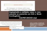Angioplastia a múltiples vasos vs vaso culpable en ...cardiolatina.com/wp-content/uploads/2019/05/CULPRITSHOCK.pdf · a VC recibieron angioplastia inmediata a MV por varias razones;