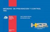 MEDIDAS DE PREVENCION Y CONTROL TBC - sscoquimbo.cl Y TBC.pdf · TIPOS DE MEDIDAS DE PREVENCION Y CONTROL Medidas de control ambiental: Destinadas a crear ambientes adecuados para