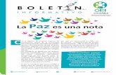 La Paz es una nota - oei.org.co · Gina Parody, dio la bienvenida al Ministro de Andorra, Eric Jover, al Secretario General de la OEI, Paulo Speller y Director OEI Colombia, Angel