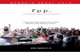 “Formando jóvenes líderes para un Chile más libre, más ...fppchile.org/wp-content/uploads/2016/01/FPP-memoria-2013.pdf · formación de jóvenes. En efecto, organizamos 48 actividades