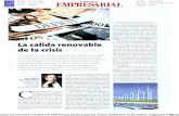 La salida renovable de la crisis - appa.es · La salida renovable de la crisis España tiene un objetivo marcado para 2020 en materia renovable. Como muchos saben, par-a esa fecha
