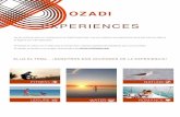 Ozadi Experiences ES - ozaditavirahotel.com · rural que, además de amplios jardines, tiene una granja pedagógica, una ruta terrestre con descripción de fauna y flora locales,