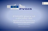 PVGIS para el cálculo de instalaciones fotovoltaicas master SIH007/treballs 2017/PVGIS trabajo.pdf · PVGIS para el cálculo de instalaciones fotovoltaicas SIV007 Página 5 Con la