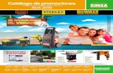 Catálogo de promociones - sinsa.com.ni · 2 3 Aplican restricciones, los precios incluyen IVA, el producto puede variar respecto a la fotografía, que es a manera de ilustración.