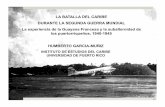 La Batalla del Caribe durante la Segunda Guerra Mundial ...iec-ics.uprrp.edu/etc/batalla-caribe2.pdf · LA BATALLA DEL CARIBE DURANTE LA SEGUNDA GUERRA MUNDIAL La experiencia de la