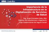 Importancia de la Infraestructura en la Digitalizaci ón de ... · Director de Arquitectura e Ingenier ía Caja Costarricense de Seguro Social Importancia de la Infraestructura en