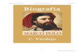 Biografía de Marco Polo C. Verdejo · Biografía de Marco Polo C. Verdejo 3 Preparado por Patricio Barros Capítulo 1 La familia Polo Venecia era, en la época que nos ocupa, la