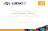 Presupuesto de Egresos del Estado de Yucatán para el ... · otras entidades paraestatales y organismos instituto de becas y crÉdito educativo del estado de yucatÁn 224,469,829