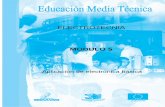 ELECTROTECNIA MODULO 5 - minedupedia.mined.gob.svminedupedia.mined.gob.sv/lib/exe/...ano_1-electrotecnia-_modulo_5.pdf · proyectos para trabajar y aprender 233 ruta de una experiencia
