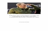 Reflexiones sobre el pensamiento estratégico del ...forodesaopaulo.org/wp-content/uploads/2019/08/Libro-Digital-de-Fidel.pdf · El camino hacia la unidad proclamada y necesitada