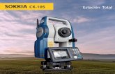 SOKKIA CX-105 Estación Total - topoventa.com total/EstacionTotal - SOKKIAcx-105.pdf · SOKKIA CX-105 Estación Total. SOKKIA CX-105 CX-105 incorpora múltiples innovadoras y nuevas