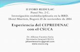 ExperienciadelCEPREDENAC conelCSUCAproyectos.compuwebgt.net/redulacrrd/wp-content/uploads/2017/11/001... · 2-Participación en la validación de la PCGIR en Costa Rica y donde además