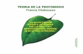 TEORIA DE LA TROFOBIOSIS Francis P. C., 2009)  آ  teoria de la trofobiosis francis chabousso