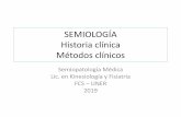 SEMIOLOGÍA Historia clínica Métodos clínicosecaths1.s3.amazonaws.com/spm/468496643.SPM 1.pdf · EXAMEN FISICO INSPECCION PALPACION PERCUSION AUSCULTACION . El lenguaje de los