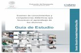 Guía de Estudio - snte.org.mx · Formación Cívica y Ética !!!!! Guía 5 !! ... 3.1 Características del Examen de conocimientos y competencias didácticas que favorecen el aprendizaje