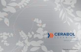 cerabol.comcerabol.com/v2/wp-content/uploads/2014/09/CATALOGO_CERABOL_2015.pdf · de pisos g revestimientos cerámicos. Asentada en Santa Cruz de la Sierra - Bolivia, la empresa creada