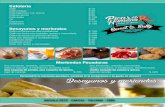 Arévalo 2870 - Cañitas - Palermo - CABA · Tortilla Francisco de papas con jamón, queso y cantimpalo. Cazuela de pollo a la crema de verdeo Salchichas con salsa (cheddar, barbacoa