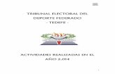TRIBUNAL ELECTORAL DEL DEPORTE FEDERADO · autonomía del deporte federado en Guatemala, mediante elecciones democráticas, con la participación de candidatos que reúnan los requisitos