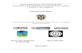 DOCUMENTOS ESTANDAR DE LICITACION€¦  · Web viewEstos Documentos armonizados por la Agencia Nacional de Contratación Pública – Colombia Compra Eficiente - CCE, el Banco Interamericano