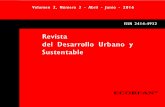 Revista del Desarrollo Urbano y Sustentable - ecorfan.org · Cubitos, La Noria, La Paz, así como del arroyo Sosa, barranca de Azoyatla y Barranca Blanca. El Río de las Avenidas