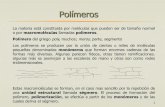Polímeroscolegiomontedeasis.cl/wp-content/uploads/2016/05/Polimeros.pdf · Según sus aplicaciones (propiedades mecánicas) Atendiendo a sus propiedades y usos finales, los polímeros