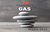GASprogasca.com/wp-content/uploads/2017/12/Progasca-tarifa-2017-gas.pdf · 281404 030251 escala 0 a 4 kg/cm ² 1/4"G 10,57 281301 030253 escala 0 a 6 kg/cm ² 1/8"G 10,48 Regulador
