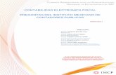 CONTABILIDAD ELECTRONICA FISCAL PREGUNTAS DEL …imcp.org.mx/wp-content/uploads/2015/03/CONTABILIDAD-EN-MEDIOS-ELECTR... · contabilidad electronica fiscal preguntas del instituto