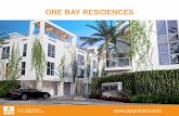 PRESENTACION ONE BAY RESIDENCESppgmiami.com/wp-content/uploads/2017/05/OneBayResidences.pdfOne Bay Residences es una comunidad en construcción estilo Townhomes que ofrece modelos