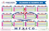 CALENDARIO DE RECOMPRA 2018 - ganoexcel.mx Calen Rec 2018 new.pdf · La columna Rosa indica el ciclo en el que Tel: (55) 4195-0598 se generan las comisiones y/o compras L ac olumn