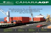 Modernizar la normatividad del transporte marítimo en el ...camara-arequipa.org.pe/archivosweb/Revista15.pdf · Estimados asociados, al estar tan próximo el fin de año, es tradicional