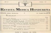 Revista Médica Hondureña - CIDBIMENAcidbimena.desastres.hn/RMH/pdf/1950/pdf/A20-4-1950.pdf · y de la Banca, constituyendo un alto honor la presencia del Ex-celentísimo Sr. Presidente