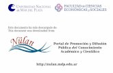 Universidad Nacional de Mar del Plata - nulan.mdp.edu.arnulan.mdp.edu.ar/2053/1/cruz.2009.pdf · las estructuras productivas y la determinación de distintos niveles en la conformación